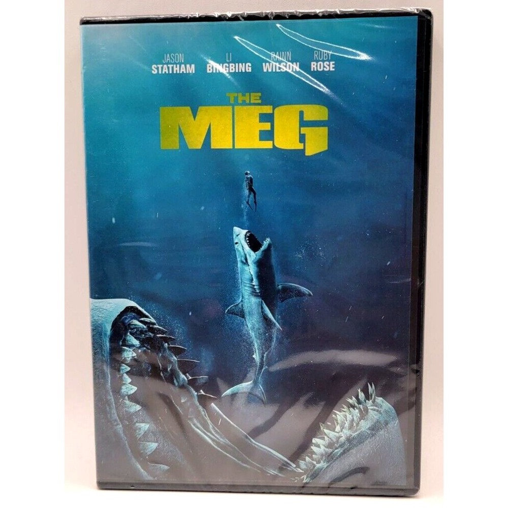The Meg DVD Jason Statham NEW FACTORY SEALED